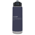 Sarcasm 20 oz Water Bottle | Navy
