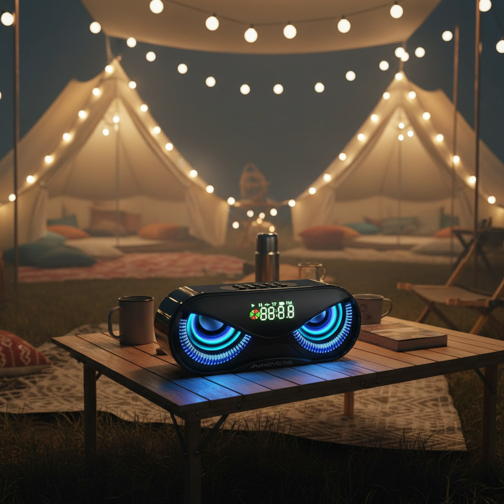 Camp Glow Bluetooth Speaker Festival