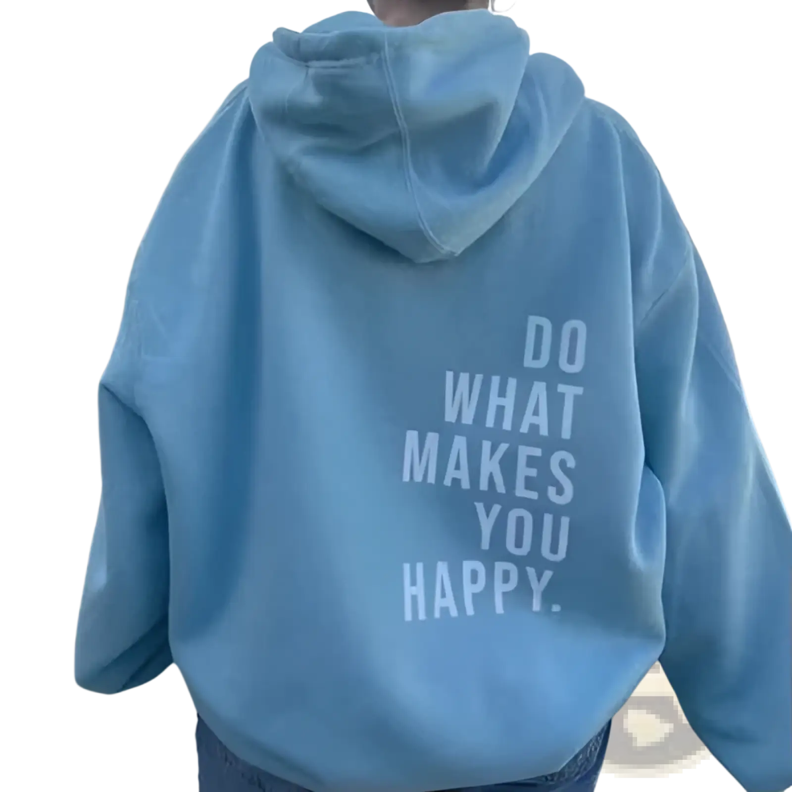 Do what Makes you Happy Oversized Streetwear Hoodie