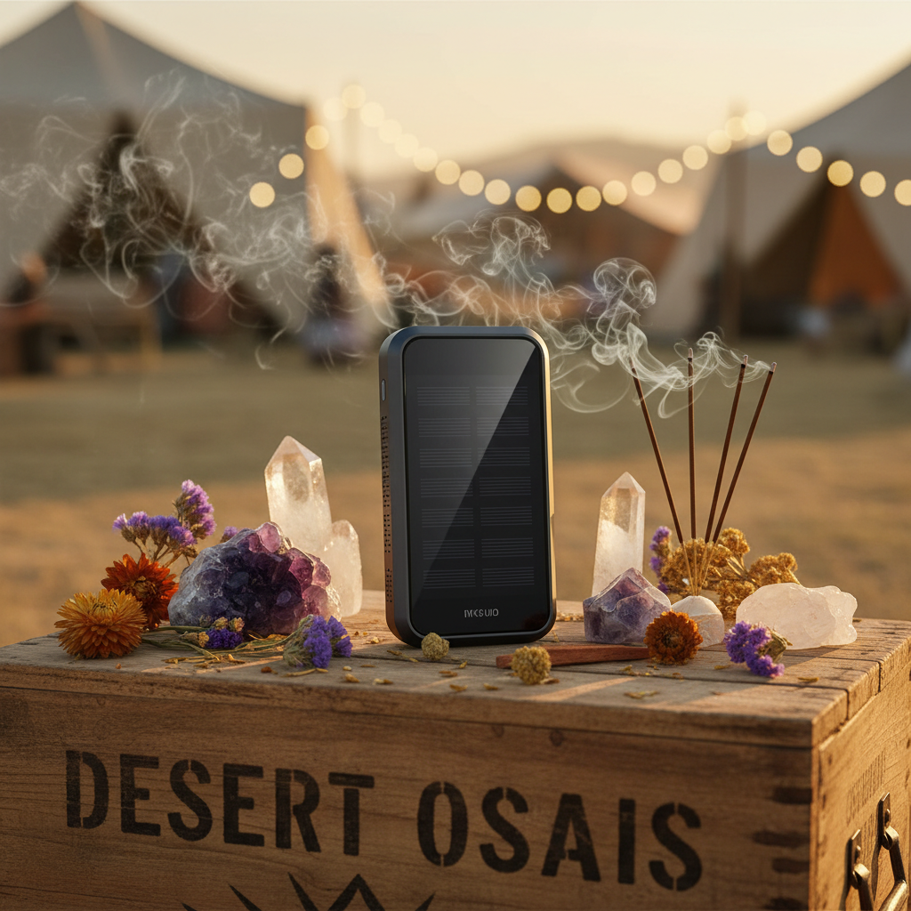 Solar Power Bank Lifestyle